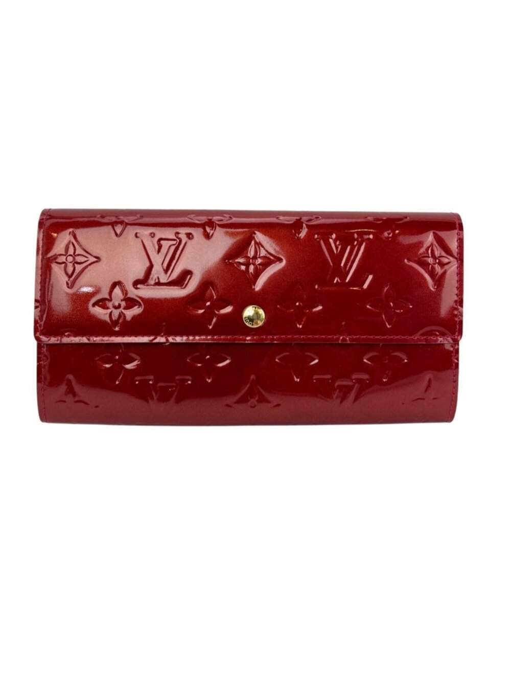 Louis Vuitton Vernis Sarah Rose indien Wallet Clutch Crossbody
